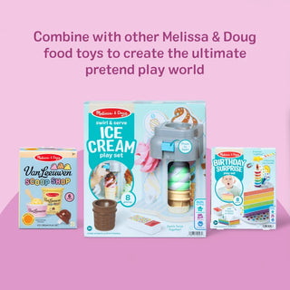 Melissa & Doug Swirl & Serve Ice Cream Play Set