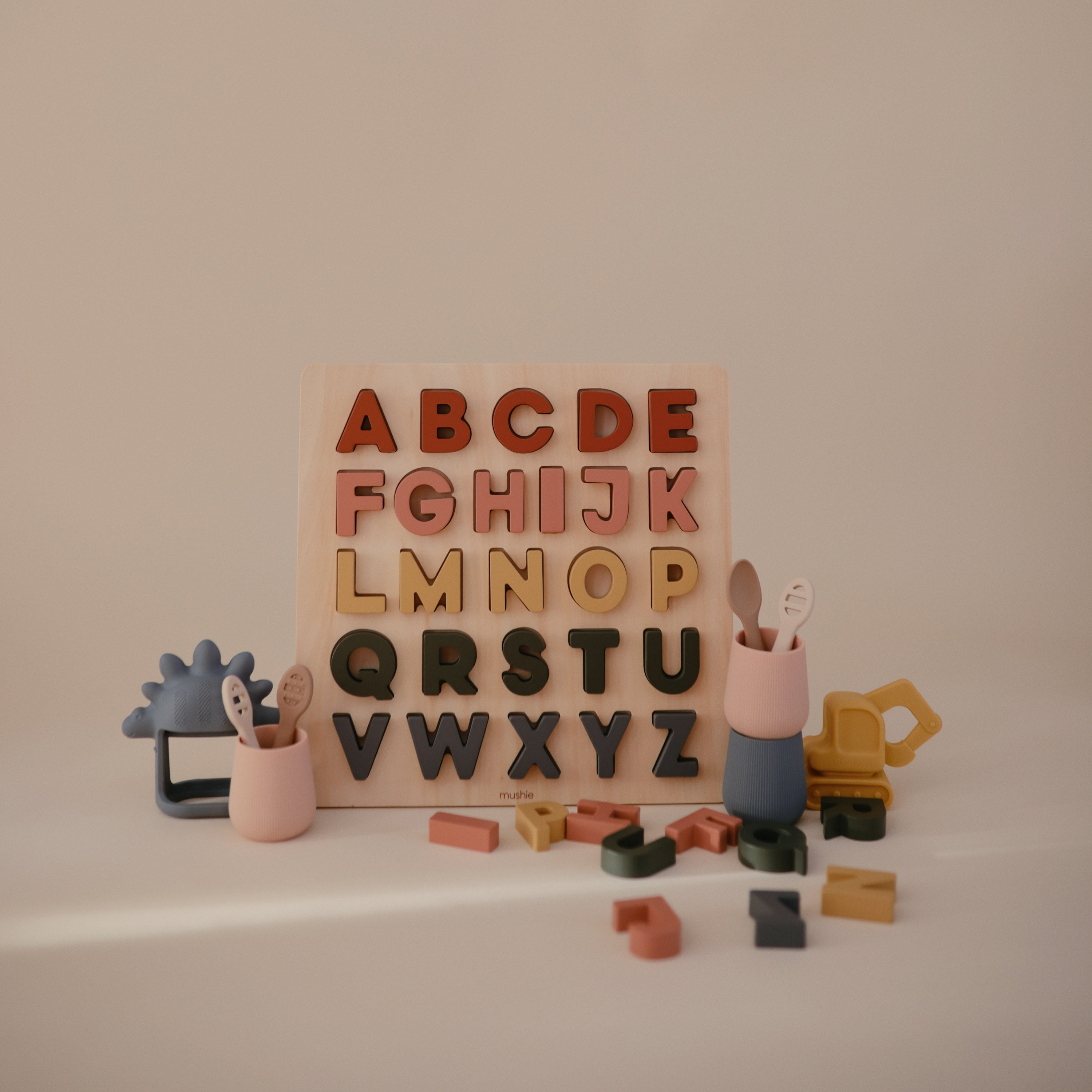 Image of Wooden Alphabet Puzzle