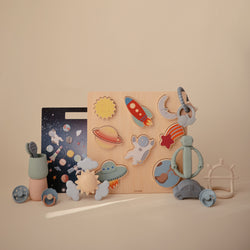 Image of Wooden Space Puzzle