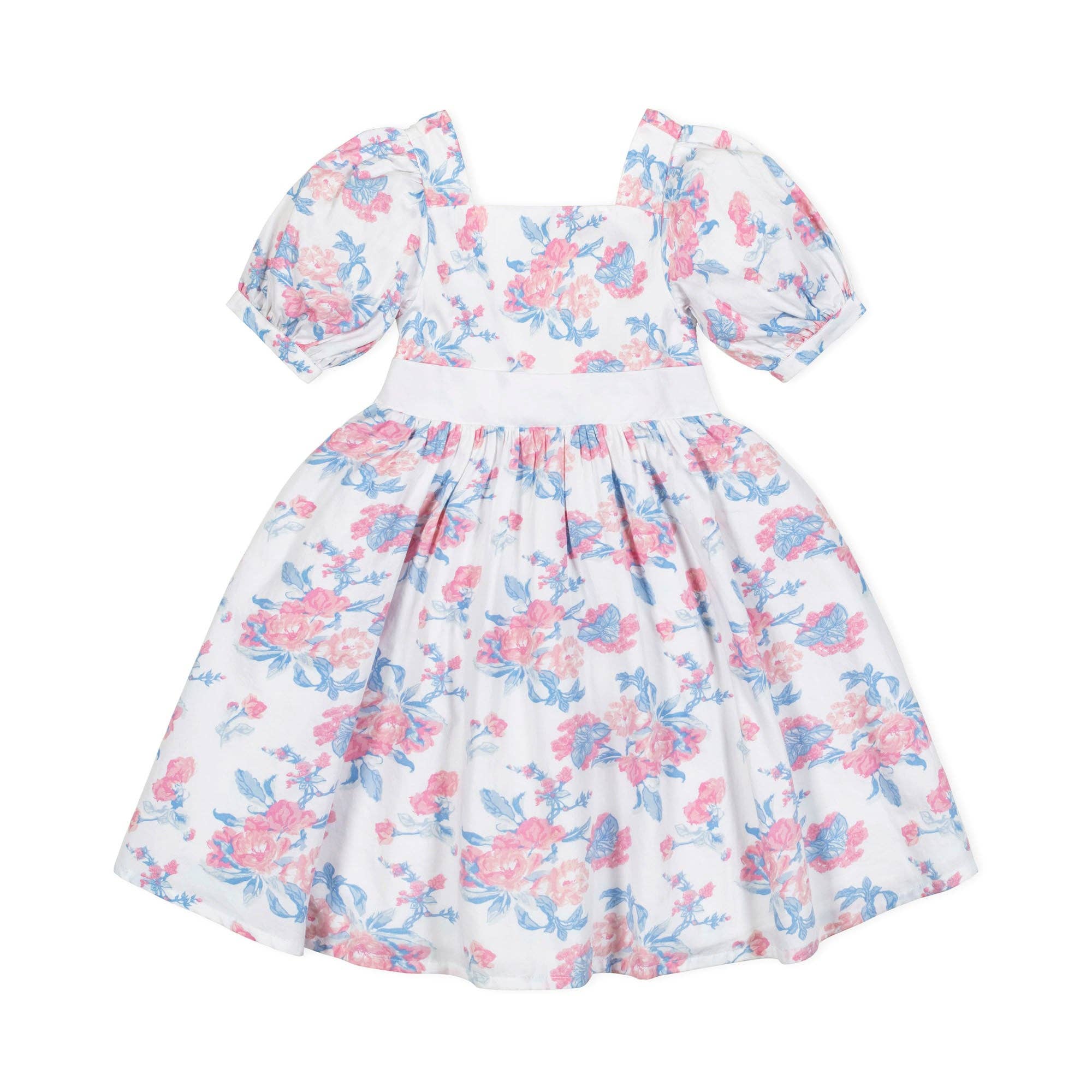Image of Hope and Henry - Organic Puff Sleeve Party Dress