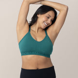 Sublime® Hands-Free Pumping & Nursing Sports Bra | Teal