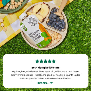 Serenity Kids Organic Butternut & Spinach with Organic Olive Oil Pouch