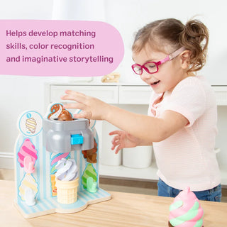 Melissa & Doug Swirl & Serve Ice Cream Play Set