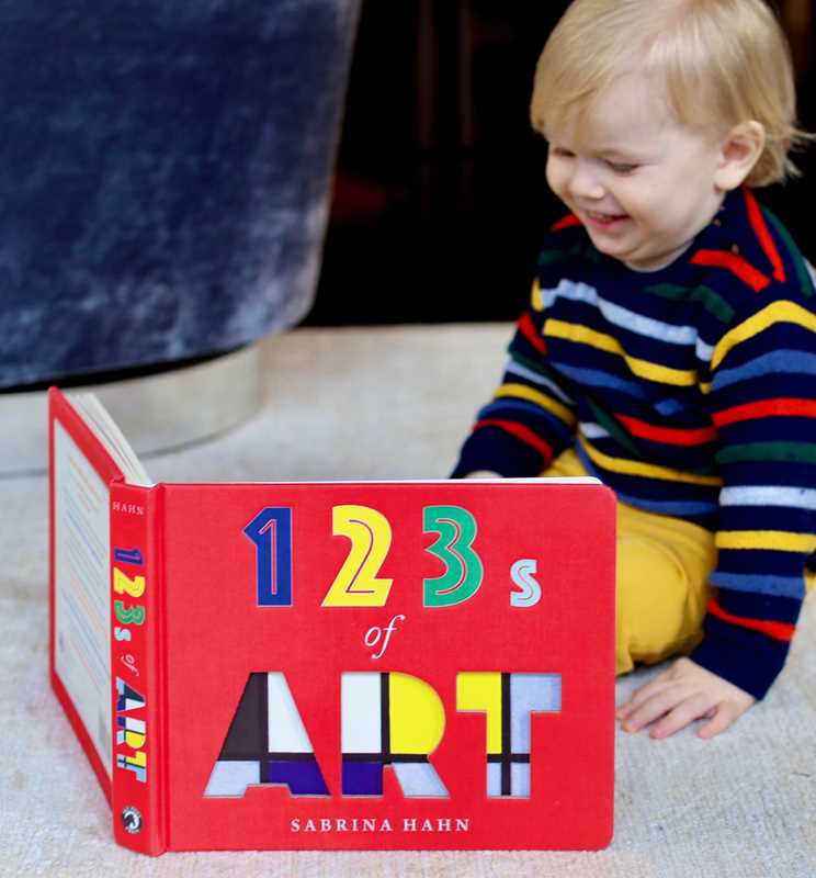 Simon & Schuster - 123s of Art by Sabrina Hahn