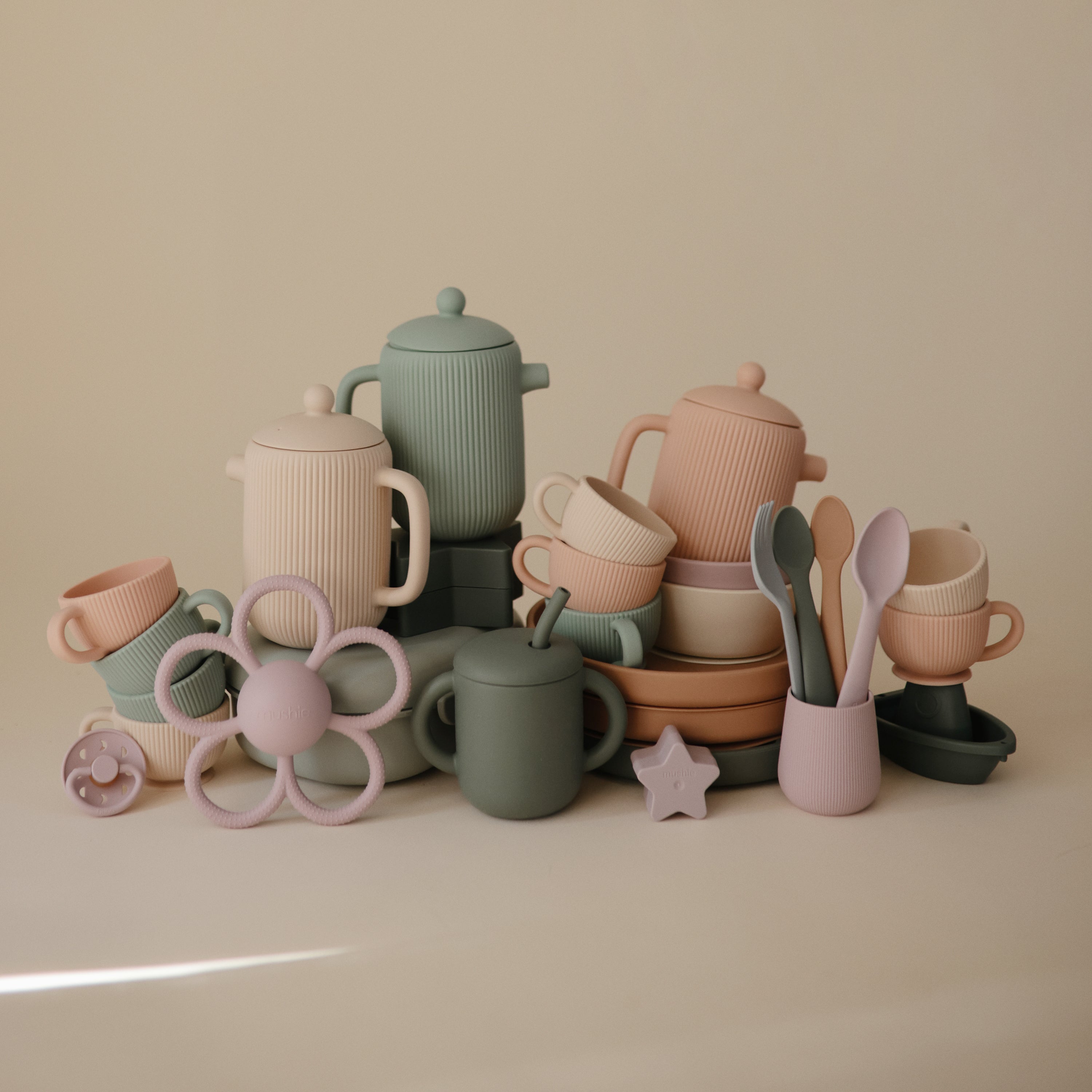 Image of Silicone Tea Play Set