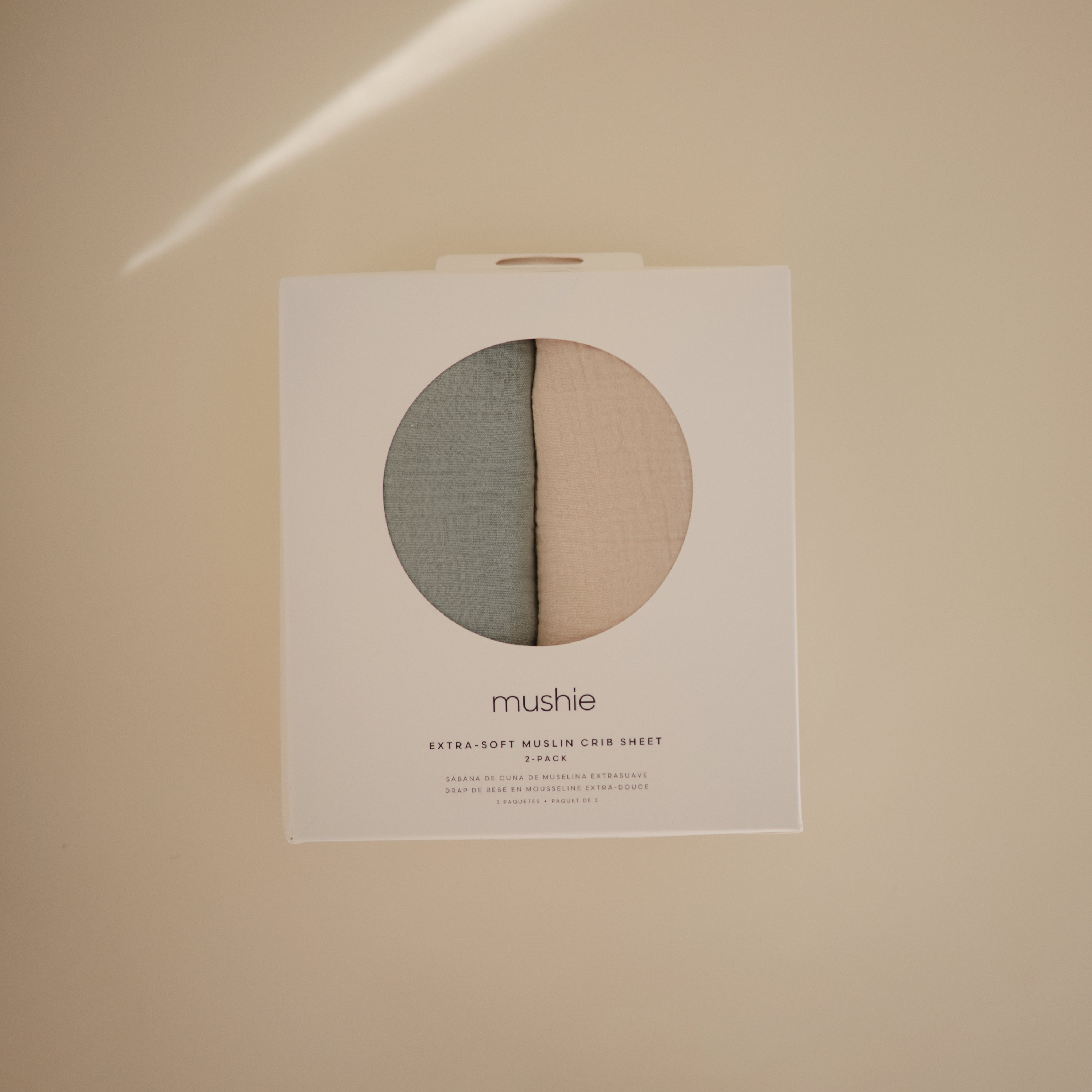 Image of Extra Soft Muslin Crib Sheet - 2 Pack