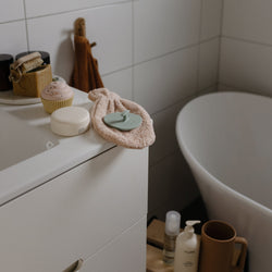 Image of Organic Cotton Bath Mitt 2-Pack