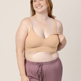 Signature Sublime® Contour Hands-Free Pumping & Nursing Bra | Beige