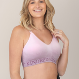 Sublime® Hands-Free Pumping & Nursing Sports Bra | Ombre Purple