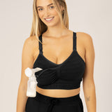 Sublime® Hands-Free Pumping & Nursing Bra | Black