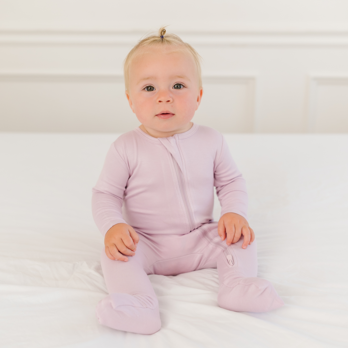 Image of Baby Bamboo Pajamas w/ DreamCuffs®