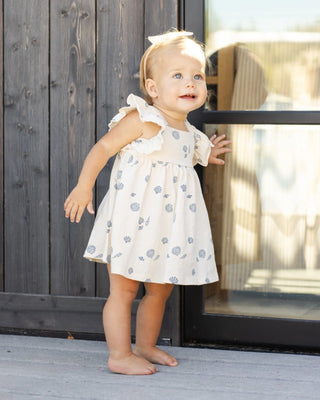 Rylee + Cru Mariposa Seashell Dress