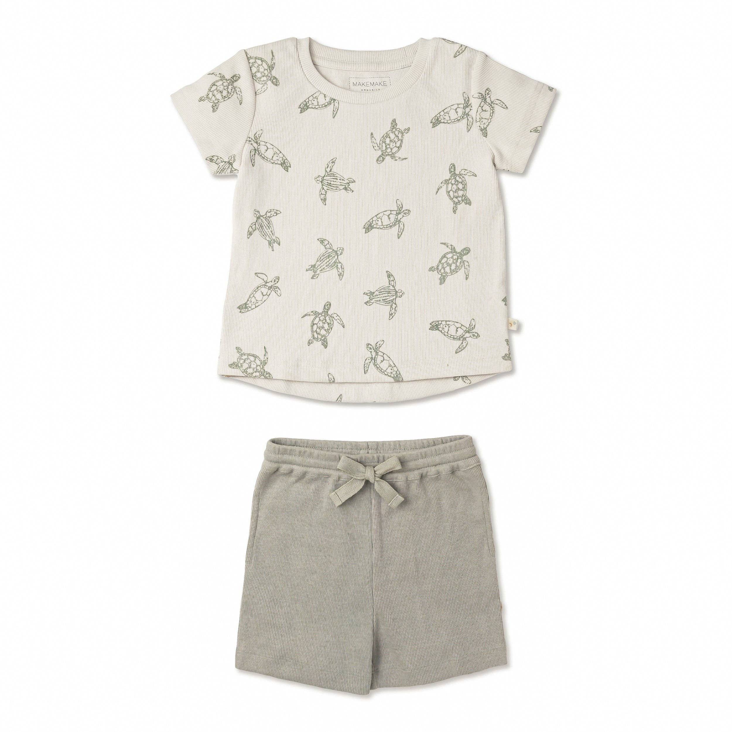 Image of Organic Tee & Shorts Set