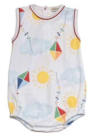 Marco and Lizzy - Summer Kites Collection Boys romper