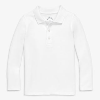 Primary - Slim Long Sleeve  Interlock Polo