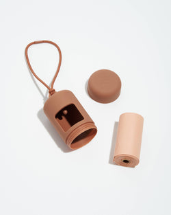 Image of Wild One - Poop Bag Carrier Dispenser for Pets & Dogs: Holographic Lunar