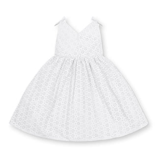 Hope and Henry - Bow Shoulder Organic Swing Dress - Baby