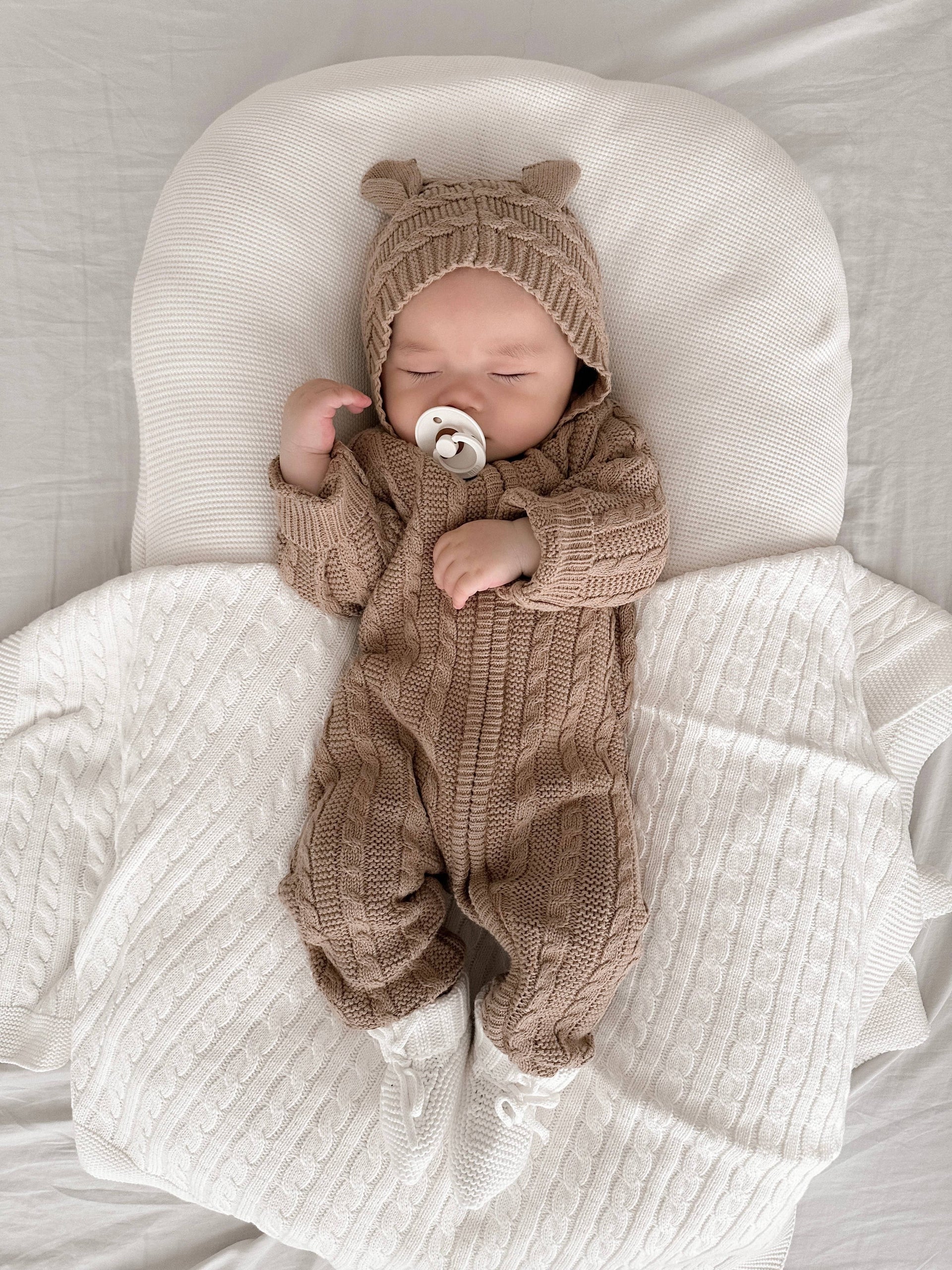 Luna + Luca Baby Bear Jumpsuit