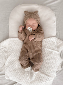 Image of Luna + Luca Baby Bear Jumpsuit