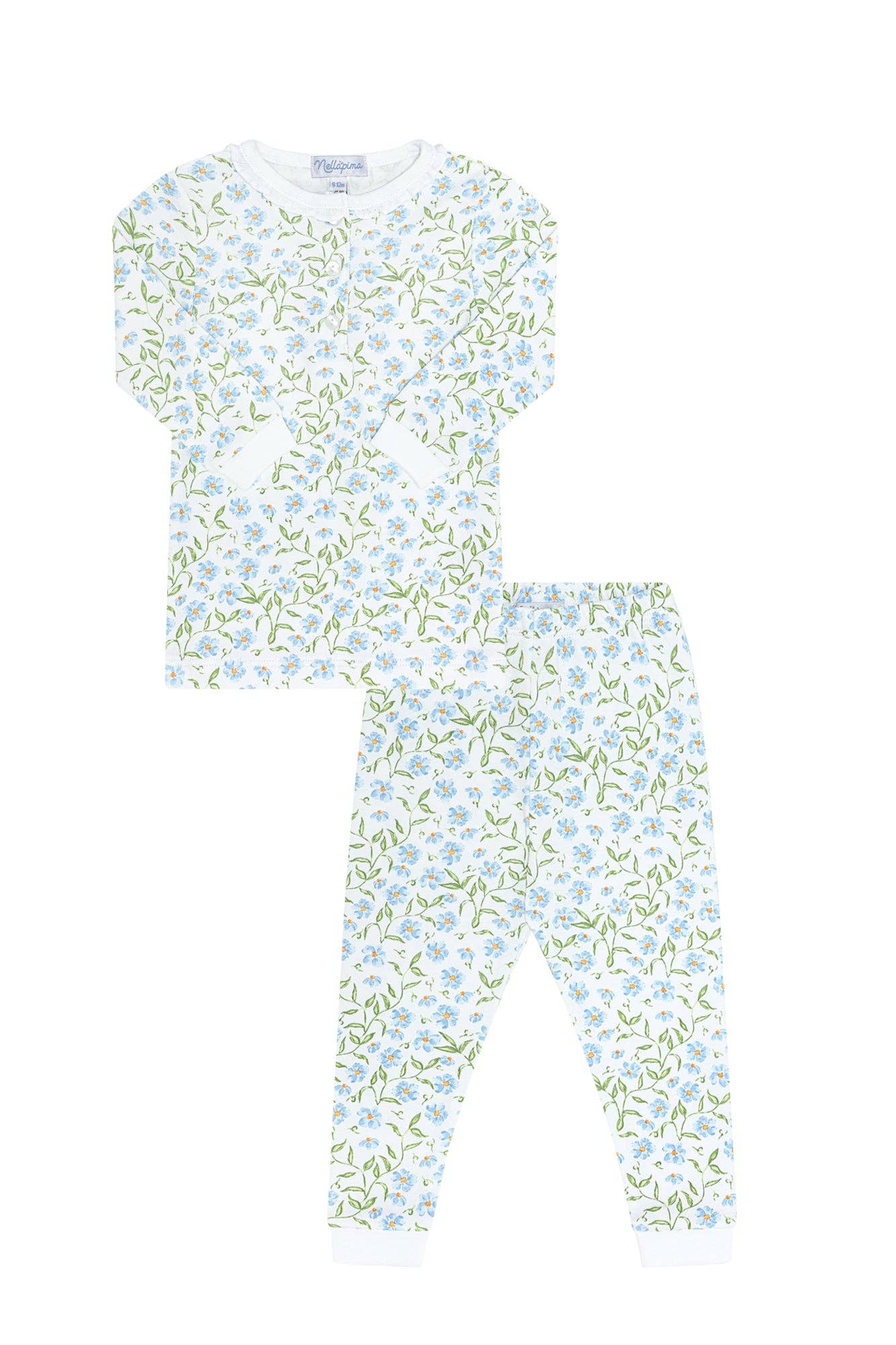 Nellapima - Blue Vines Print Pajama