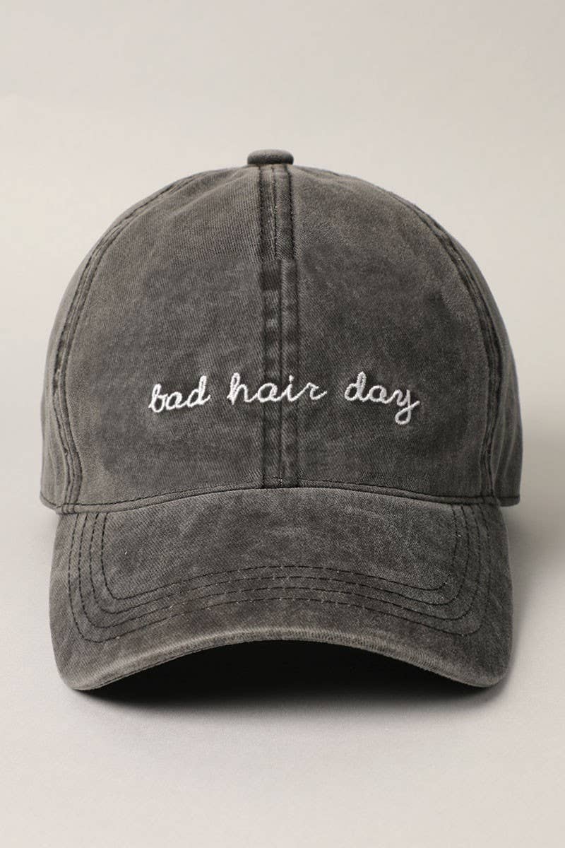 Image of BAD HAIR DAY Baseball Cap