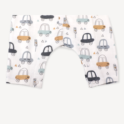 Image of Viverano Organics - Cars Sleeveless Button Baby Jumpsuit (Organic Muslin)