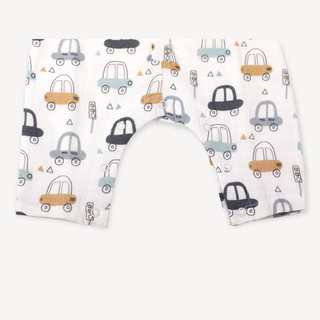 Cars Sleeveless Button Baby Jumpsuit