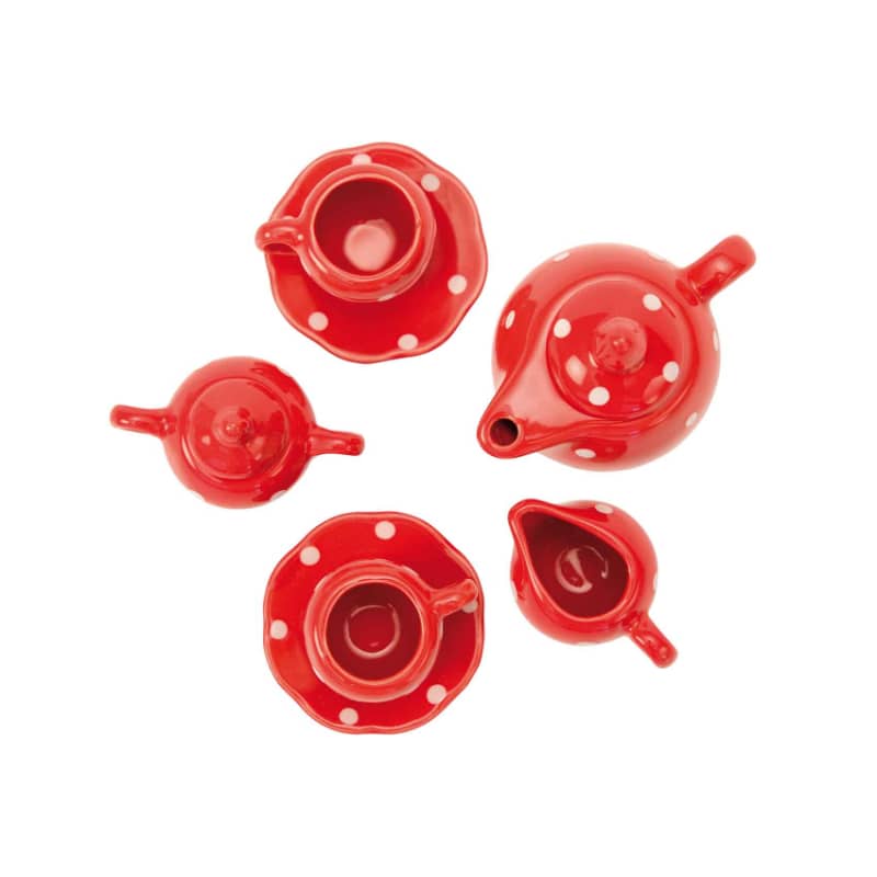 Image of Suitcase Tea Party Ceramic Set The Big Family