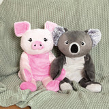 Hugimals World - NEW! Hugimals Weighted Stuffed Animal Harper the Pig