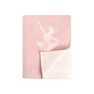 Viverano Organics - Ballerina Tutu 3D - Jacquard Sweater Knit Baby Blankets