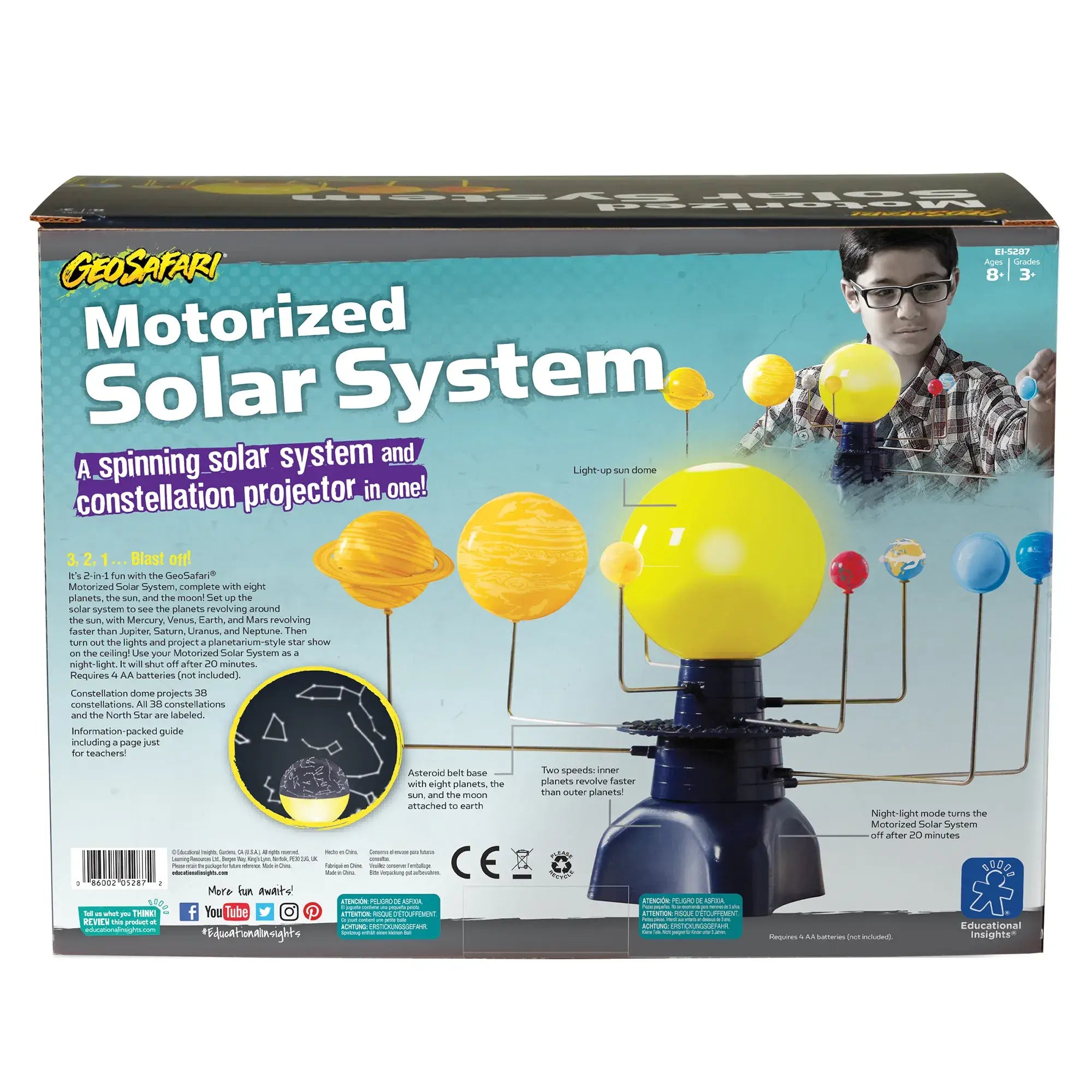 Learning Resources - Geosafari Motorized Solar System