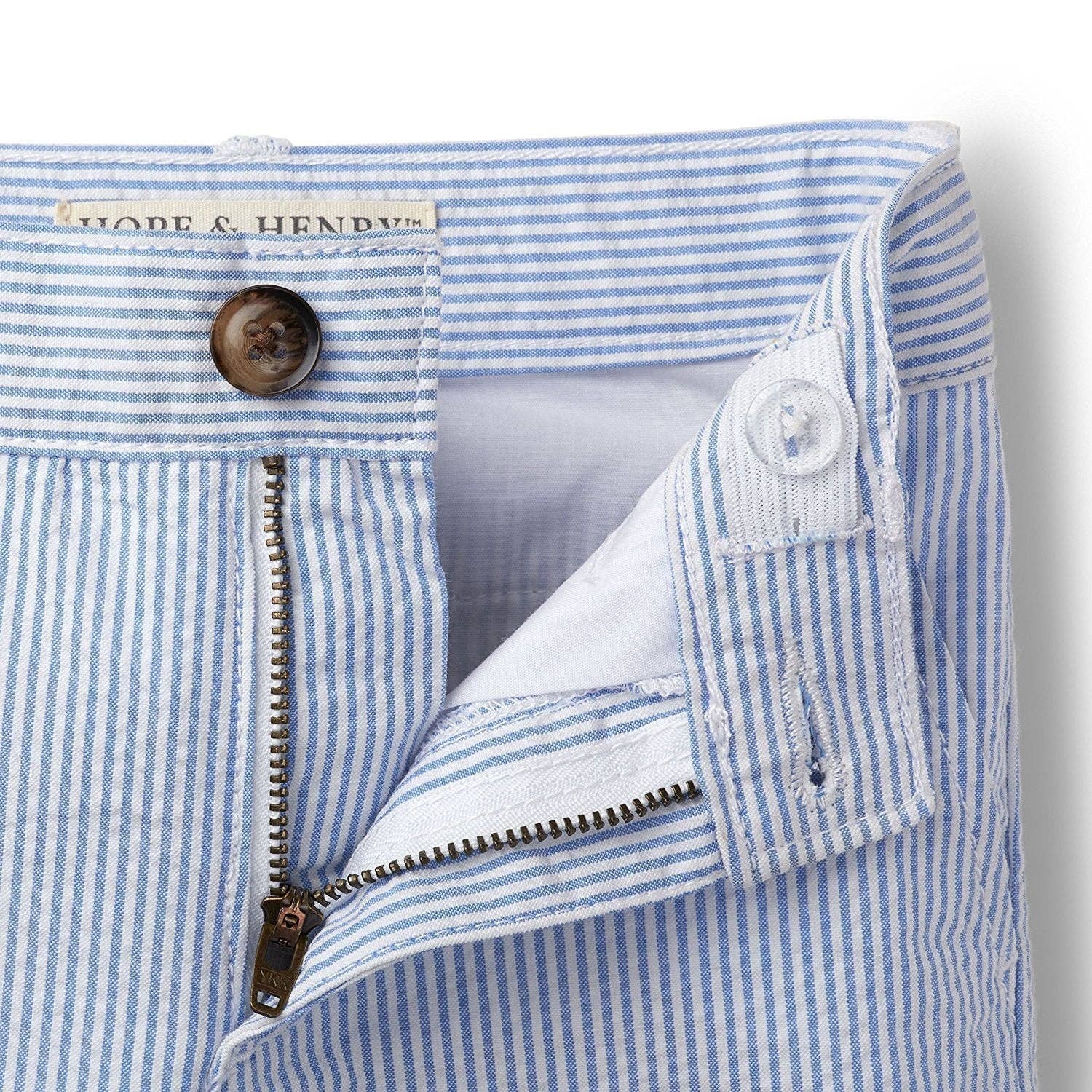 Image of Hope and Henry - Organic Seersucker Short