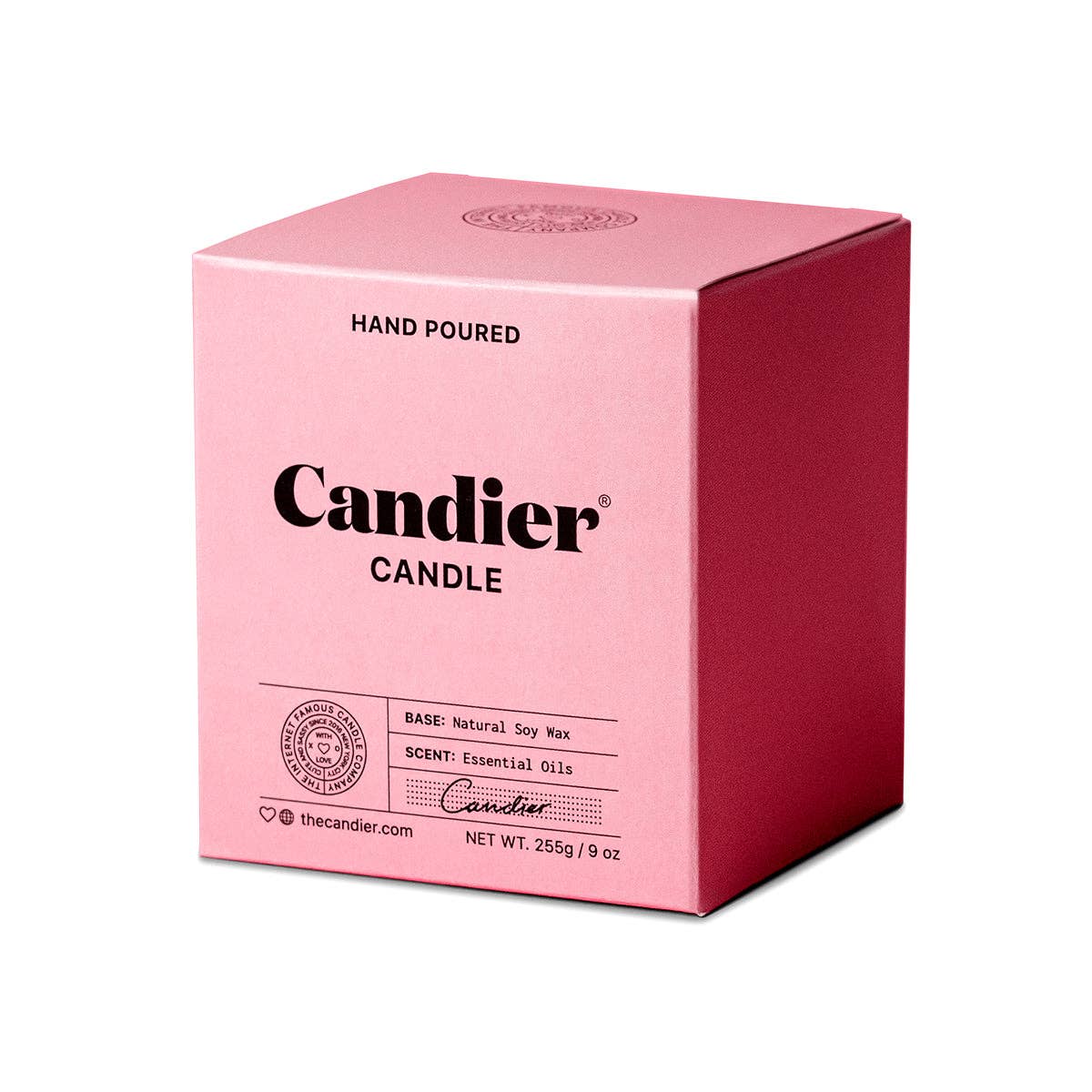 Pink Gift Candle Box 