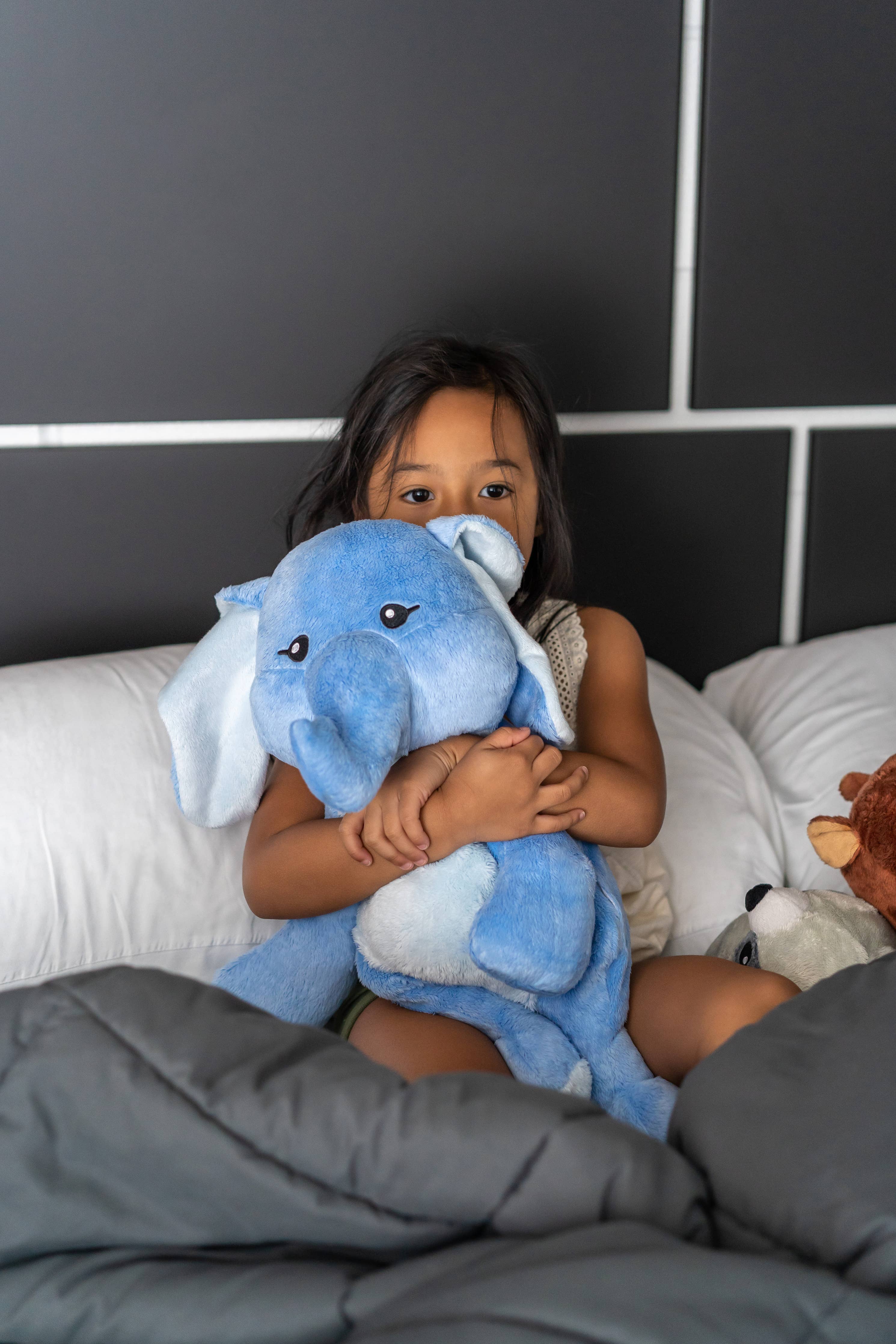 Hugimals World - Hugimals Weighted Self-Care Tools Emory The Elephant