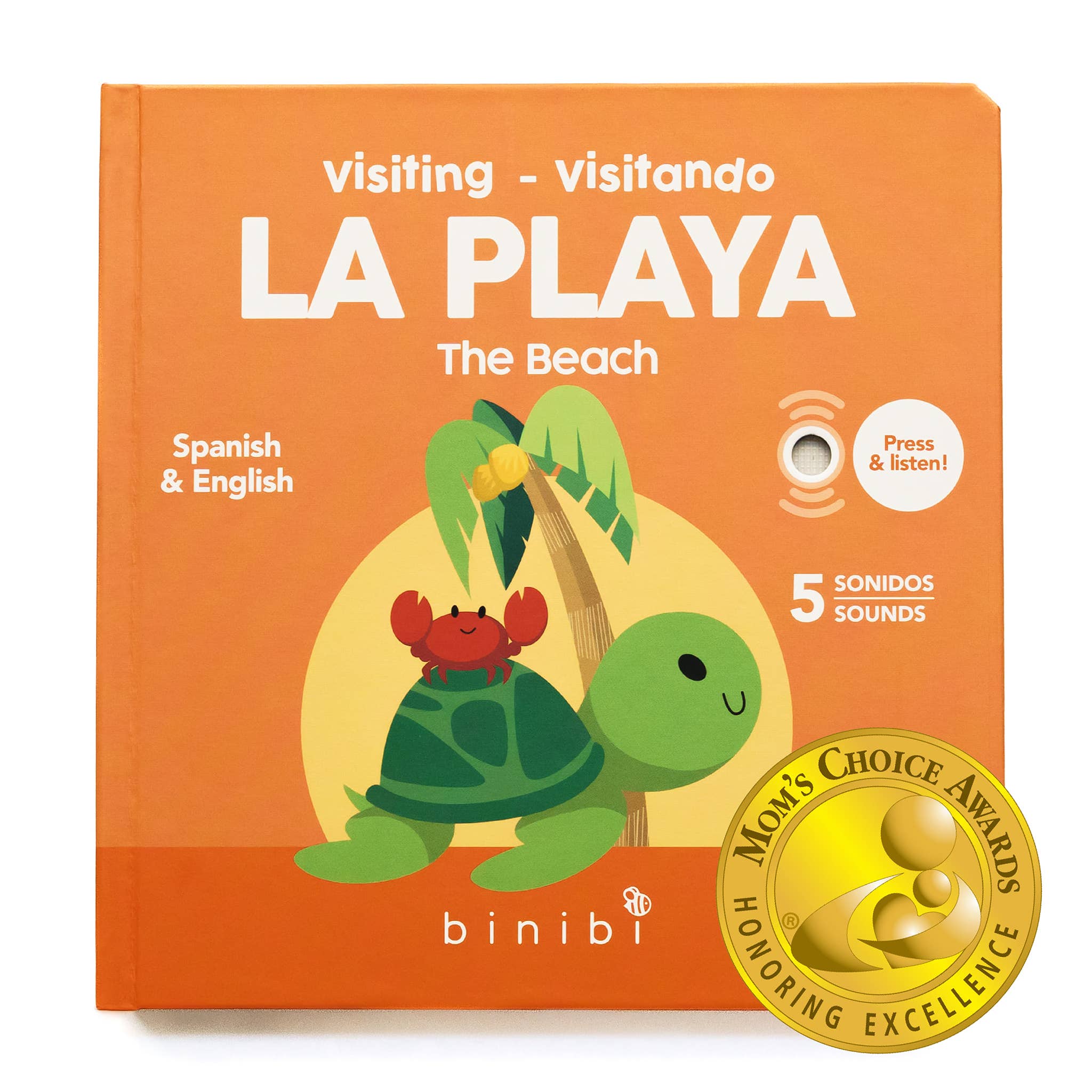 Bilingual Sound Book: Beach Sounds