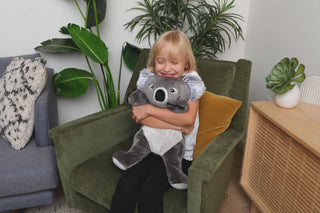 Hugimals World - Quinn the Koala 4.5 lb Weighted Plush Anxiety: Kids & Adults
