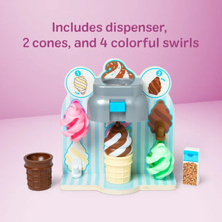 Melissa & Doug Swirl & Serve Ice Cream Play Set