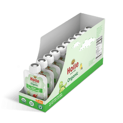 Image of Holle Organic Yogurt Pouches - Apple & Pear