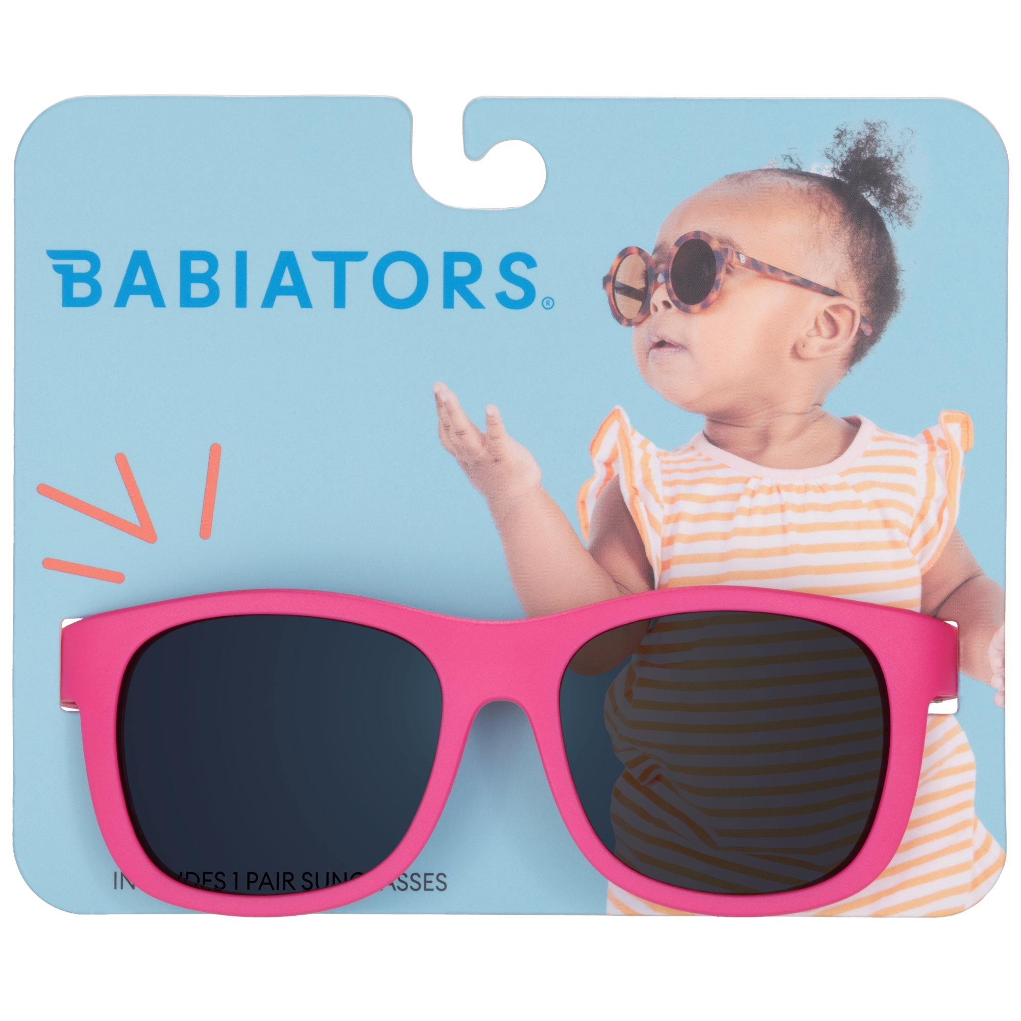 Babiators - Hot Magenta Kids Navigator Sunglasses Ages 0-2