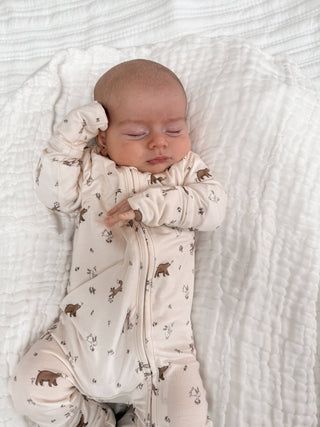 Luna + Luca - Woodland Forest Bamboo Jumpsuit