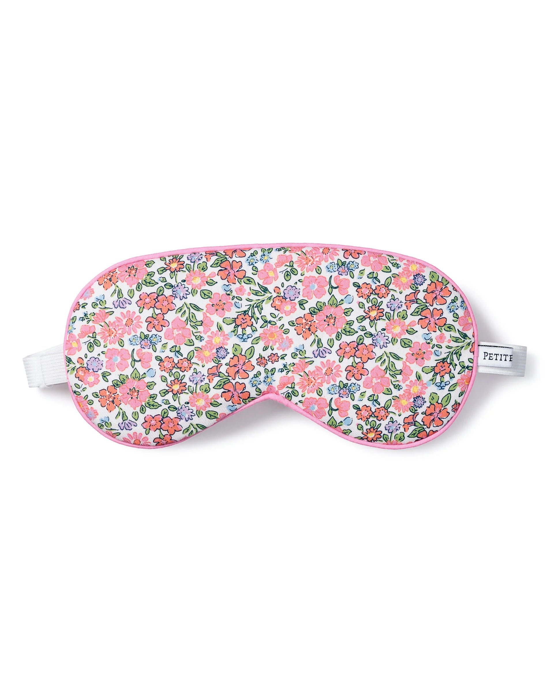 Adult Twill Sleep Mask in Fleurs de Rose