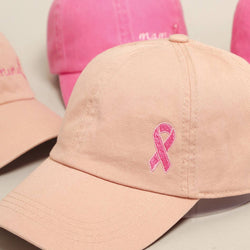 Image of Breast Cancer Awareness Ribbon/Mama Baseball Cap