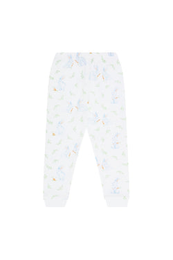 Image of Blue Bunny Print Pajama