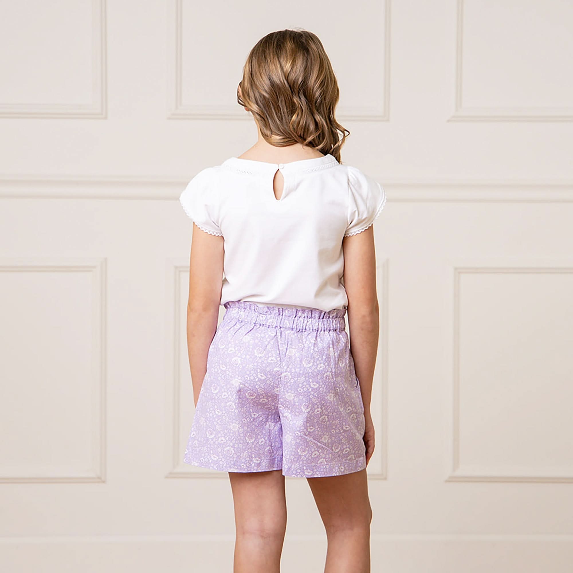 Hope and Henry - Linen Pull-On Paperbag Shorts