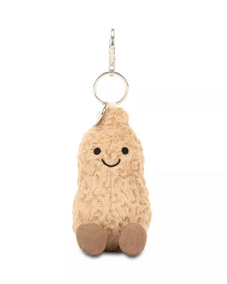 Jellycat Peanut keychain bag charm