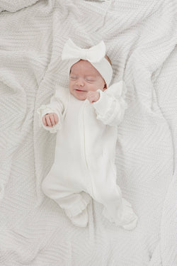 Image of Ruffle Waffle Set - White