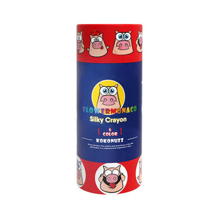 Flower Monaco Silky Crayons 6 colors