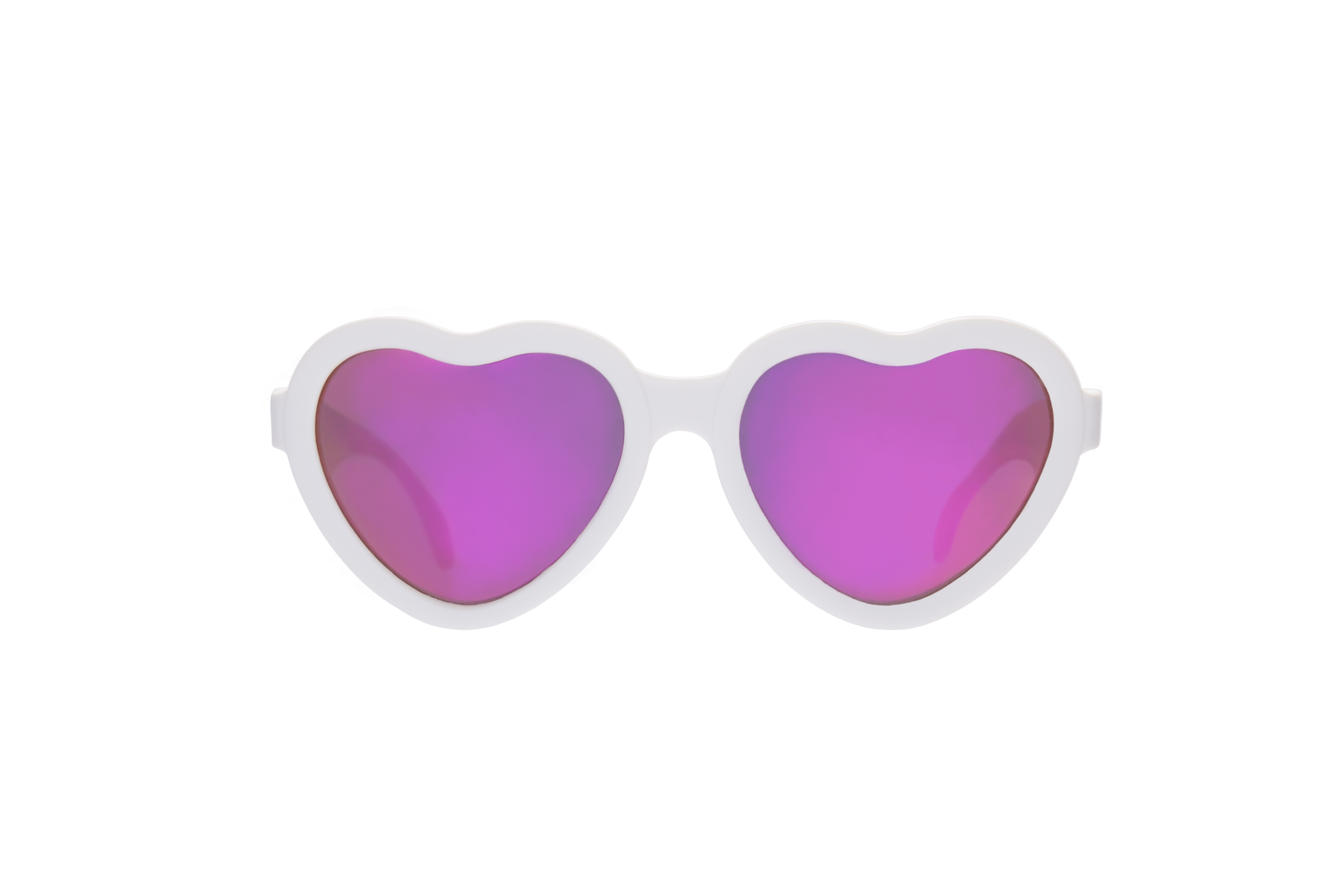 Babiators - Polarized Heart Sunglasses: Ages 6+ / Frosted Pink