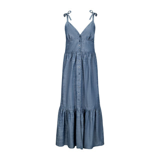 Hope and Henry - Organic Chambray Maxi Dress