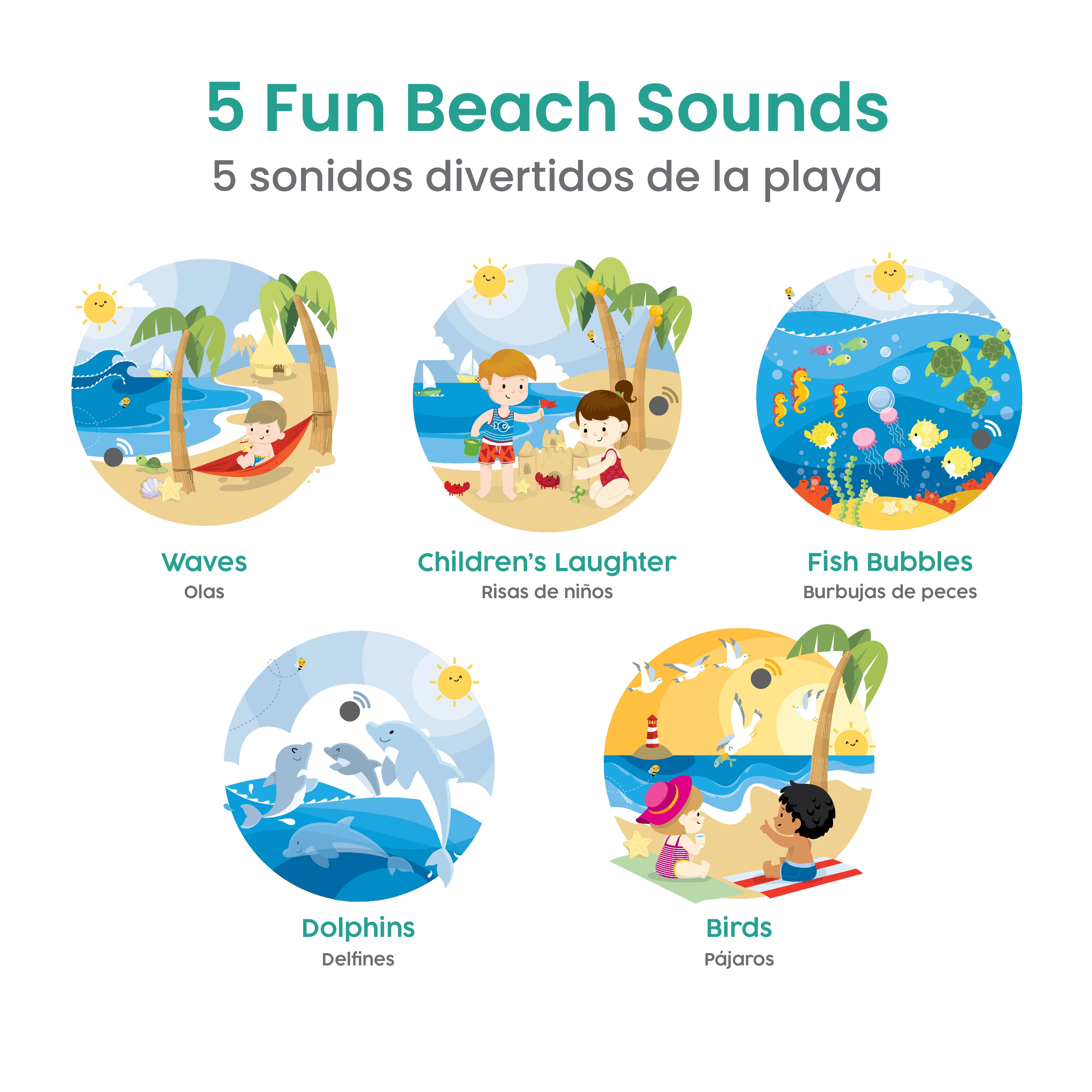 Image of Bilingual Sound Book: Beach Sounds